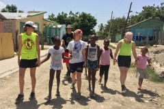 Walking with friends