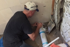Repairing the shower