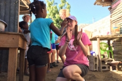 Playing with the kids!