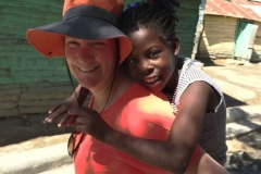 Playing with the kids!