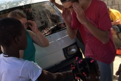 Playing with the kids!