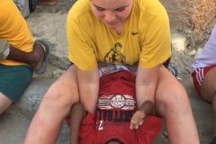 Playing with the kids!