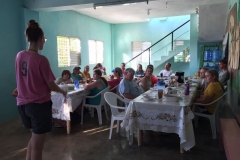 Devotion time before a meal