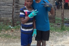 Two of our helpers!