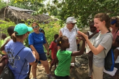 Playing with the kids!