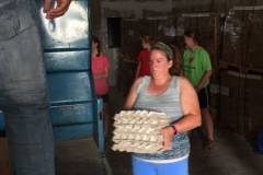 Loading truck at the warehouse