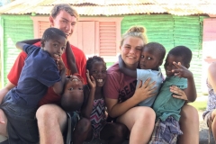 Playing with the kids!