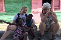 Playing with the kids!