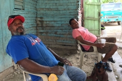 Alonzo (L), a Maestro; and Ariel (R), our driver