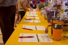 Guests peruse the Silent Auction offerings.